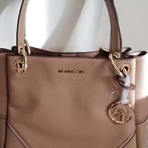 Michael Kors pebble leather handbag